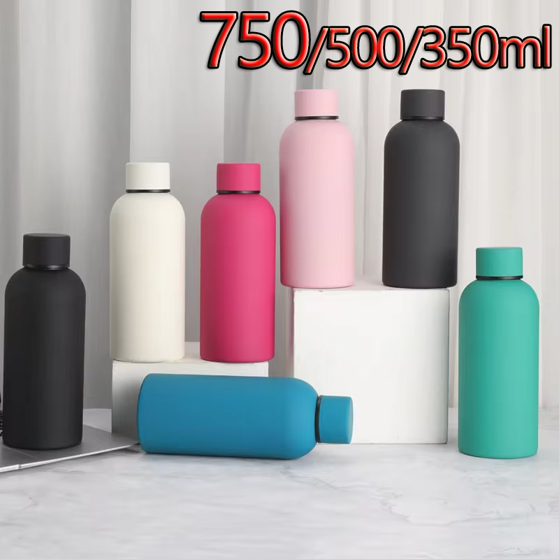 Water Bottle Blank - 750/500/350ML Kleine Mund Thermos Tasse Outdoor