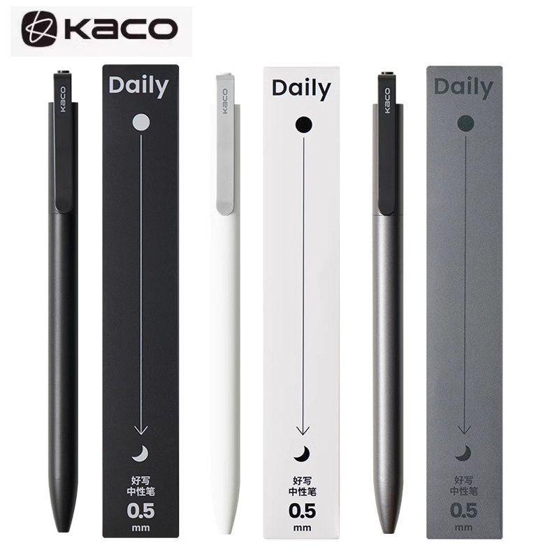 Pentel Pen Energel - KACO Gelschreiber, Press-Signaturstift, Schreibwaren, Metall-Stiftclip, 0,5
