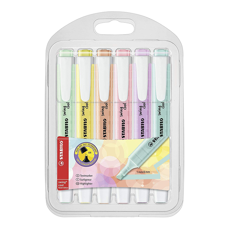Stabilo Marker Swing Cool - Textmarker - STABILO swing cool -