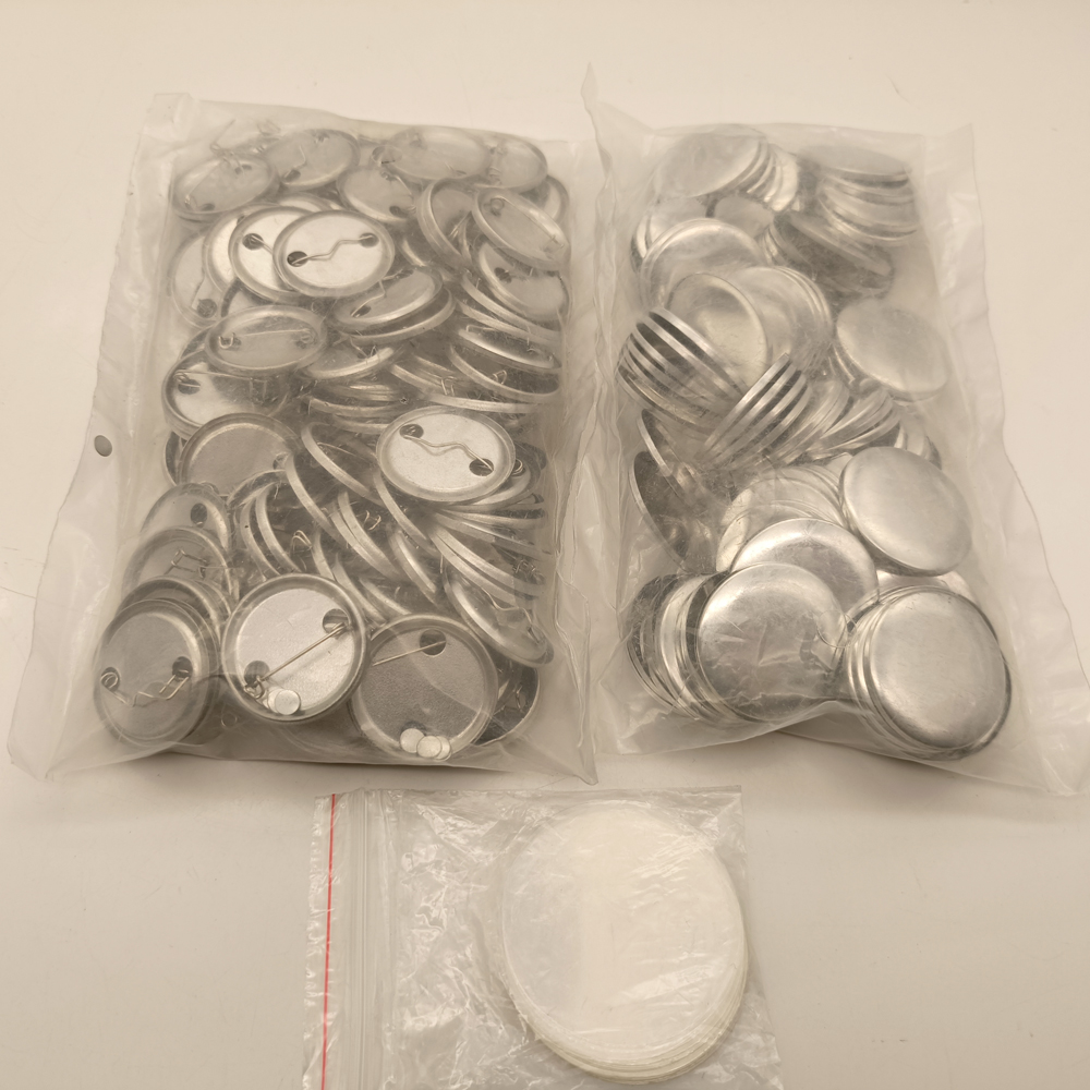 Button Badge Blank - 2022 NEUE Materialien 25-58mm Metall zurück
