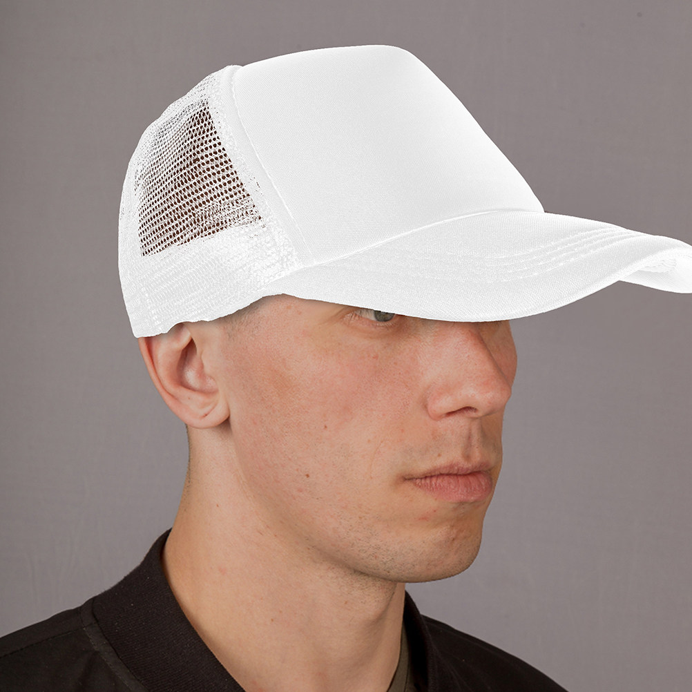 Hat Sublimation Blank - 5 Stück Leere Mesh-Baseballkappen für DIY-Wärmeübertragung