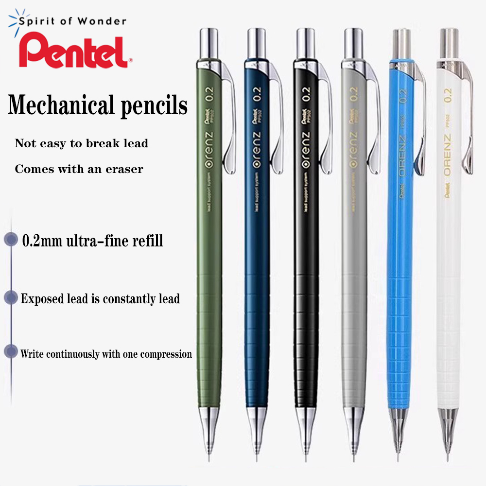 Pentel Pen Energel - Japan Pentel Orenz 0,2 mm Druckbleistift