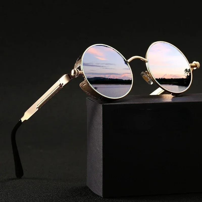 Metal Photo Panel - Modische Sport-Klassiker Sonnenbrille Steampunk-Brillen für Männer
