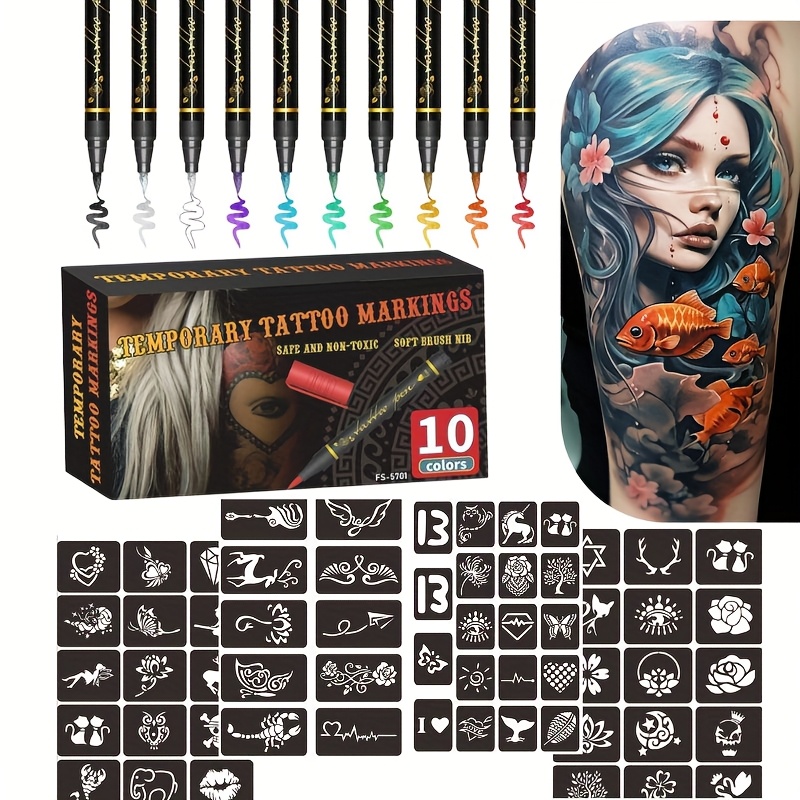 Temporäres Tattoo-Marker-Set 1 – Copic Marker Sketch Bewertung und Preis