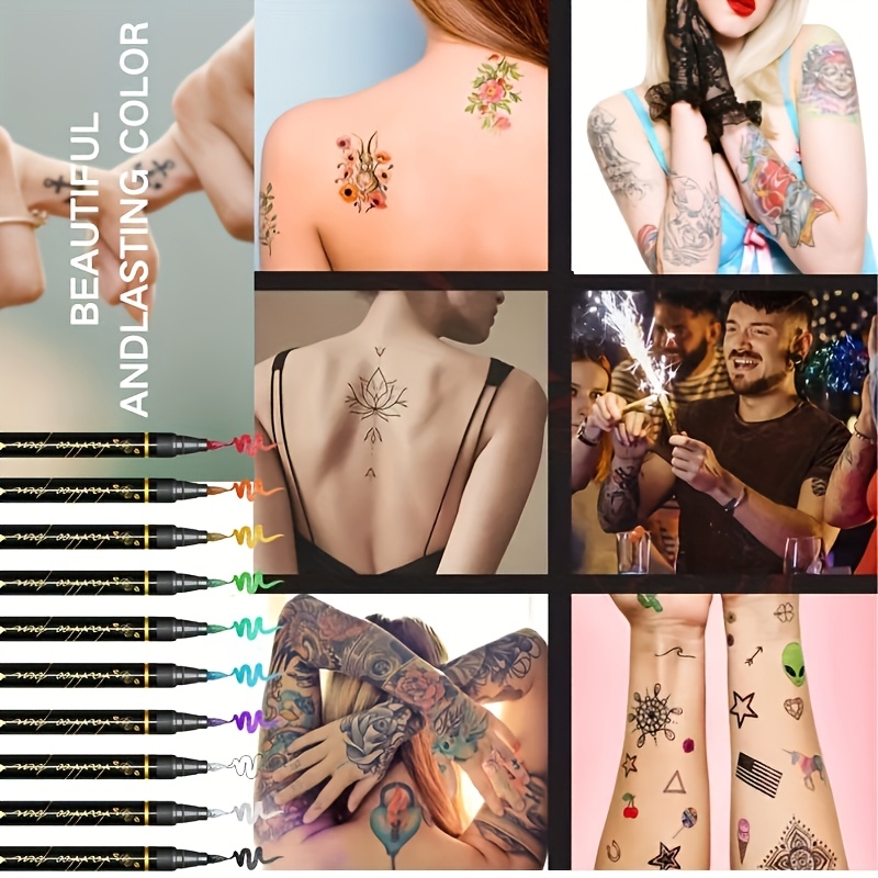 Temporäres Tattoo-Marker-Set 1 – Copic Marker Sketch Bewertung und Preis
