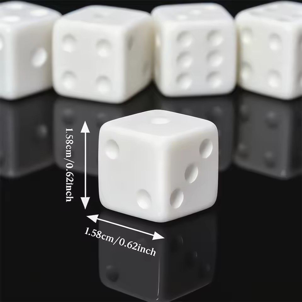 10 Stück/Set Weiße Blankowürfe – Puzzle Blank White Bewertung und Preis