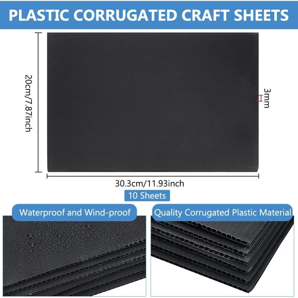 Kunststoffplatten, 30,5 x 20,3 – Yard Sign Blank Bewertung und Preis