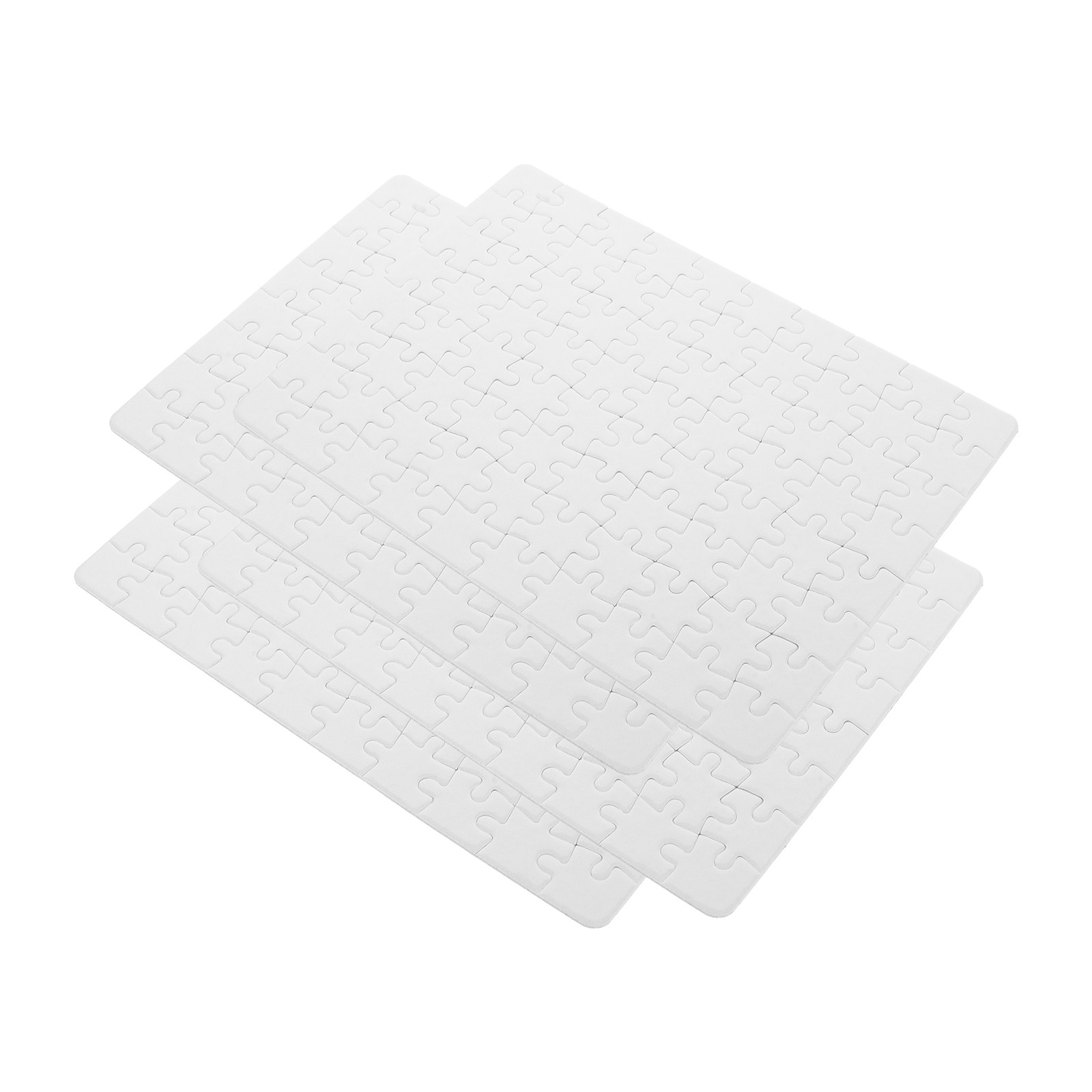 4 Blatt Leere Weiße Puzzle-Pla – Puzzle Blank White Bewertung und Preis