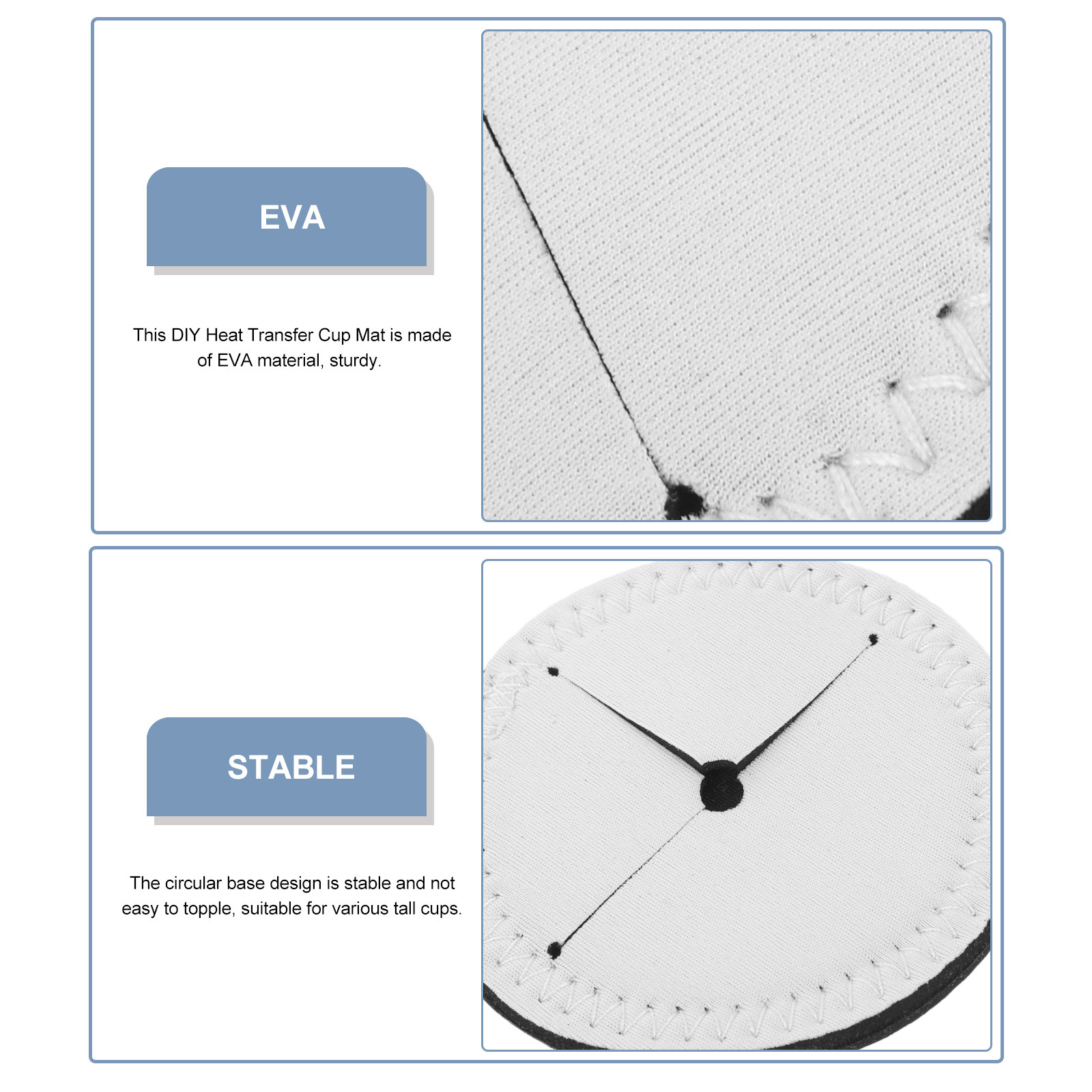 4 Stück Leere Sublimations-Unt – Coaster Sublimation Blank Bewertung und Preis