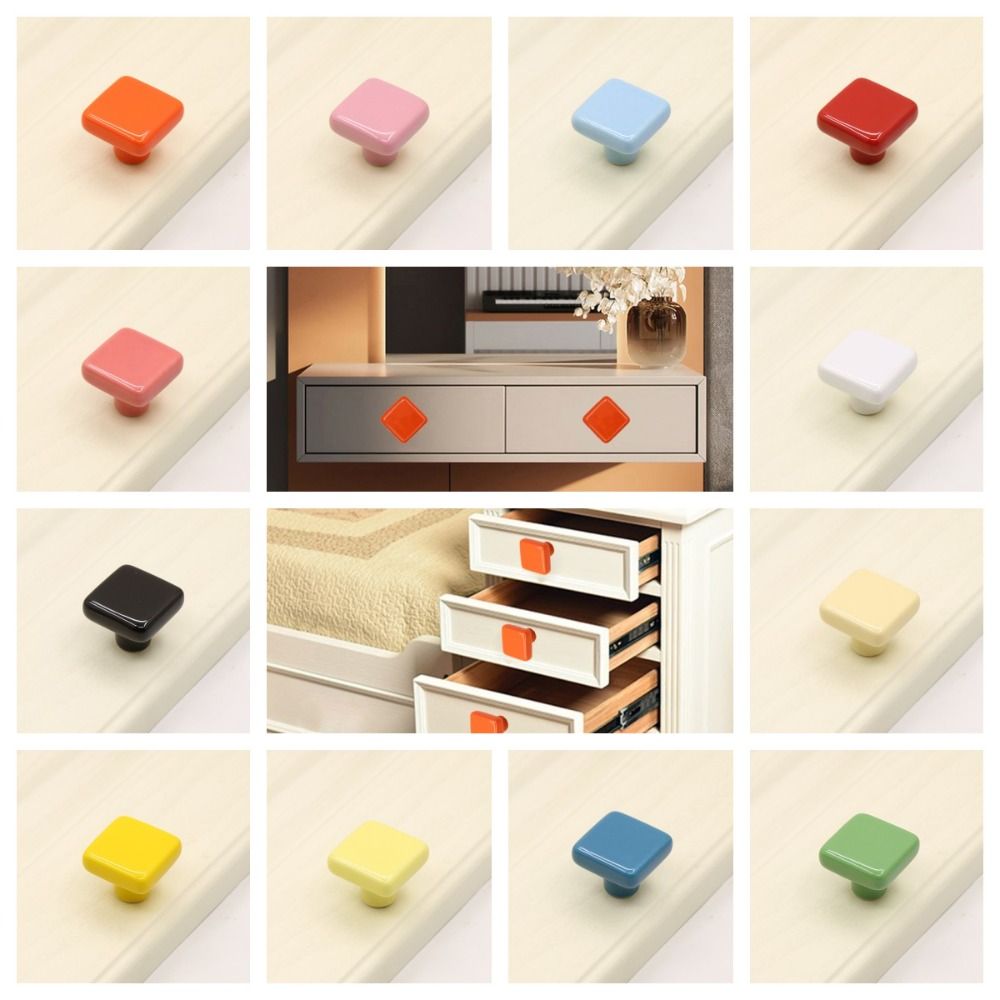Einfachheit Einloch-Knopf aus  – Ceramic Tile Blank Bewertung und Preis