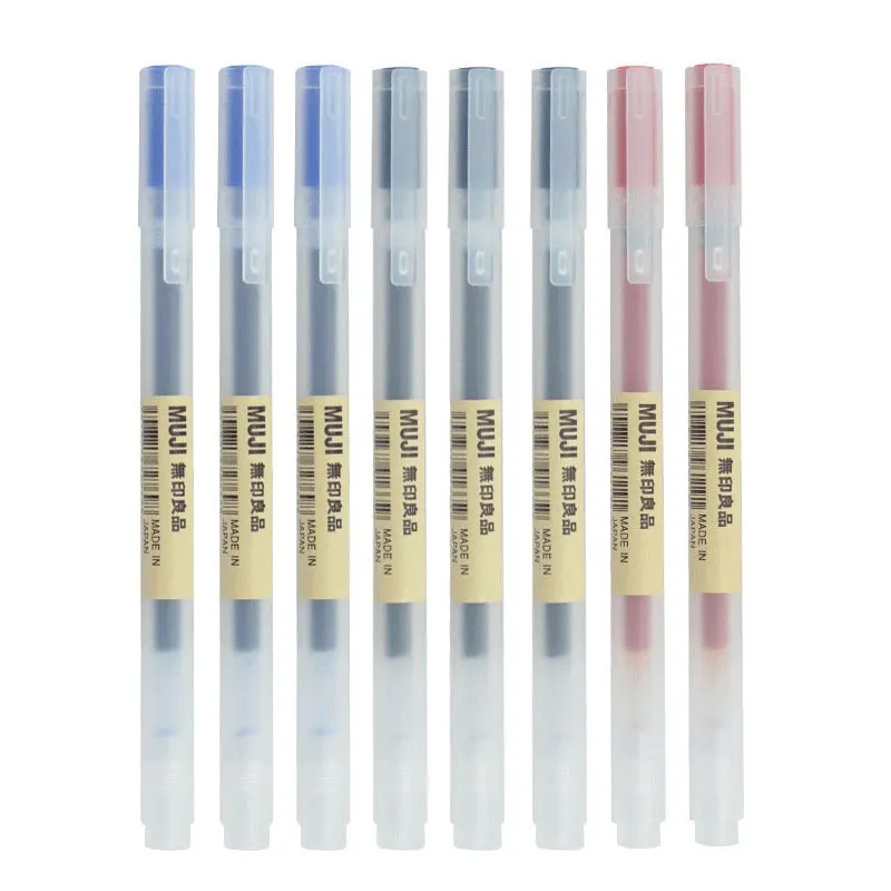 3-6 Teile/satz 0,38mm Kawaii M – Muji Stationery Gel Pen Bewertung und Preis