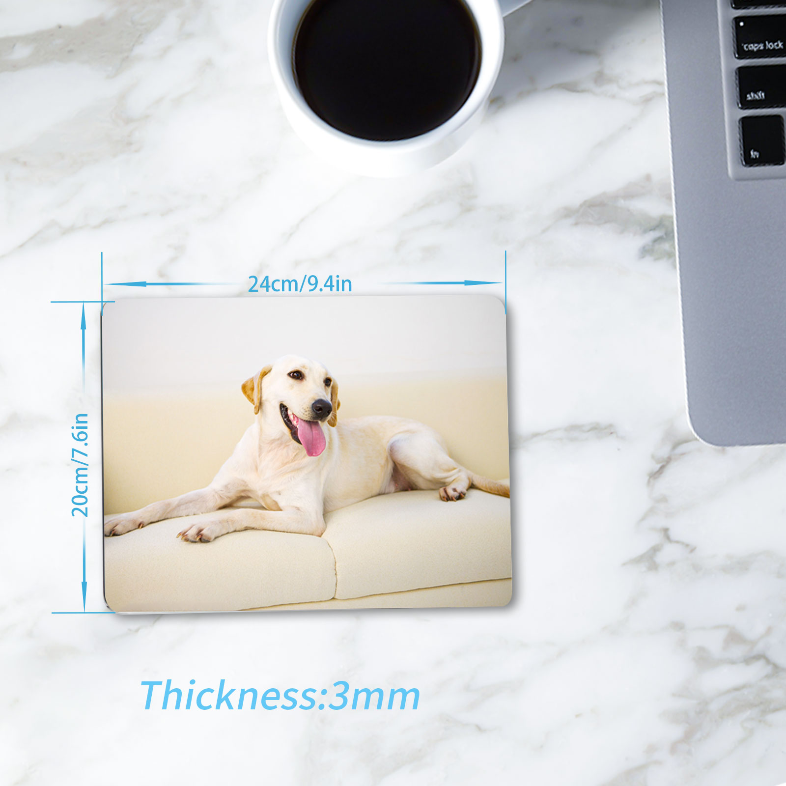 8 Stück Sublimations-Mauspad,  – Mouse Pad Blank Sublimation Bewertung und Preis