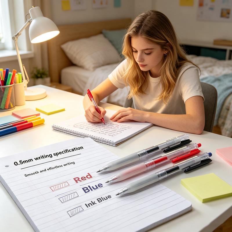 0,5-mm-einziehbare MUJI-Gelsti – Muji Stationery Gel Pen Bewertung und Preis