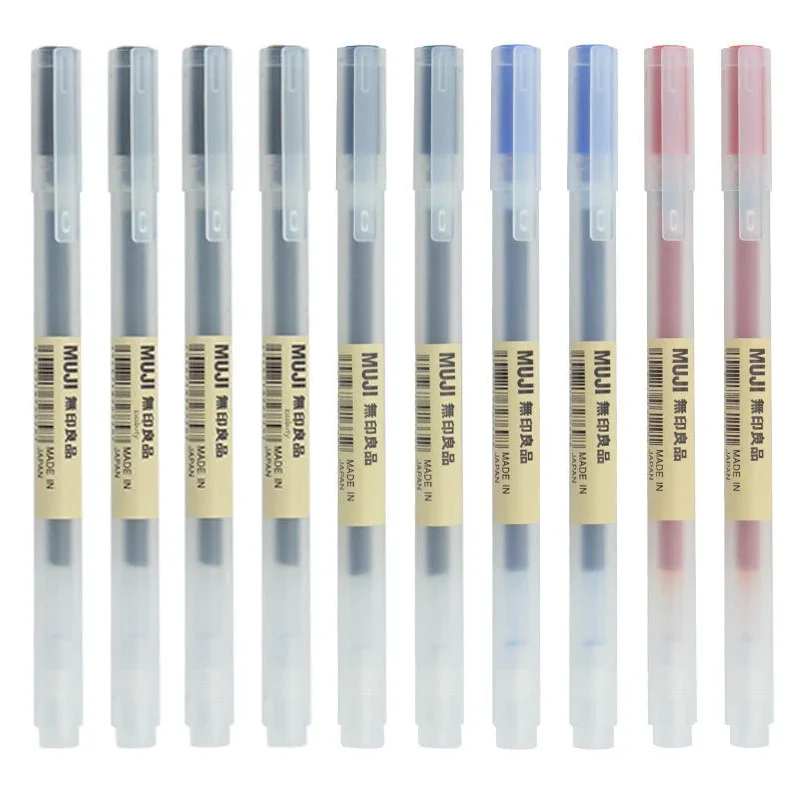 10-30 Teile/satz 0,38/0,5mm Ge – Muji Stationery Gel Pen Bewertung und Preis