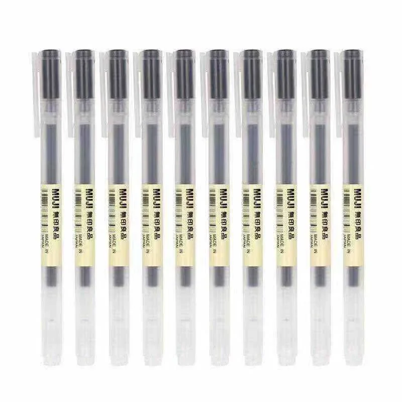 10-30 Teile/satz 0,38/0,5mm Ge – Muji Stationery Gel Pen Bewertung und Preis