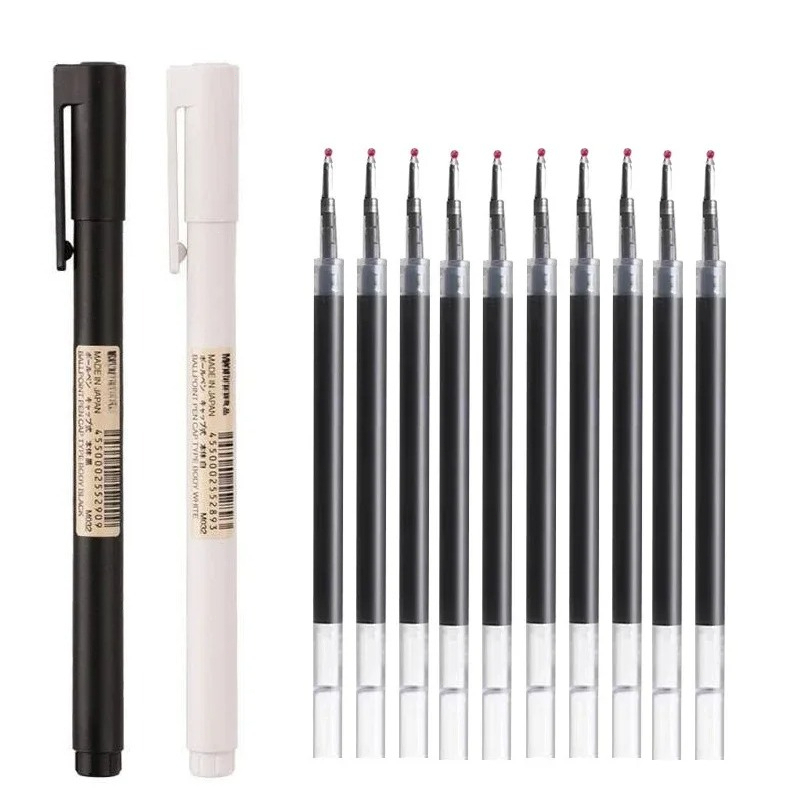 0,5mm Schwarze Kugelschreiber  – Muji Stationery Gel Pen Bewertung und Preis