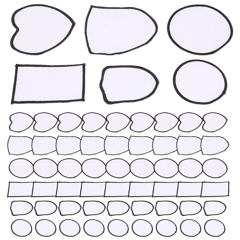 HOT-60 Stück Sublimations-Patc – Hat Sublimation Blank Bewertung und Preis