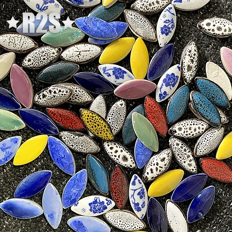 100g Mix Farbe Unregelmäßige K – Ceramic Tile Blank Bewertung und Preis