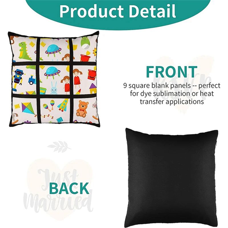 ABKJ-6 Stück Sublimations-Blan – Pillow Cover Sublimation Bewertung und Preis