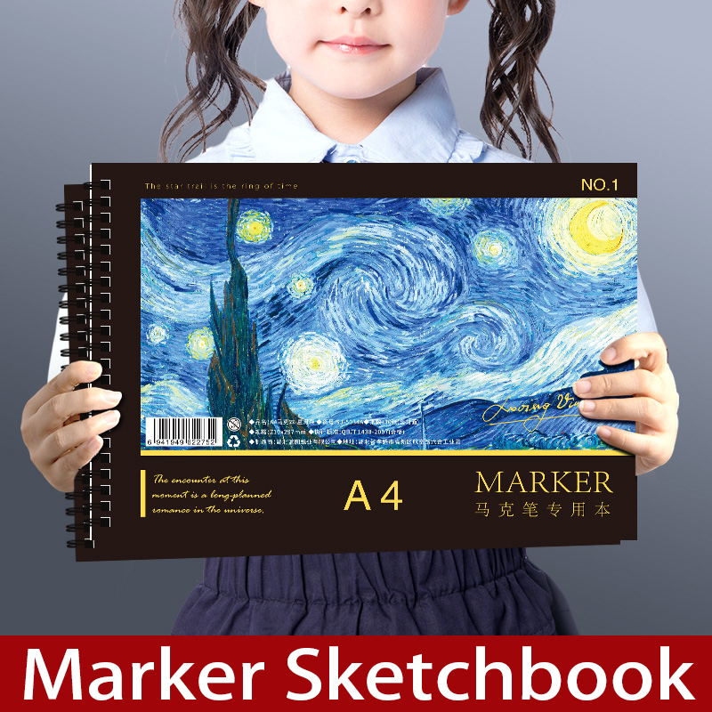 60 Blatt A4 Spiral-Skizzenbuch – Copic Marker Sketch Bewertung und Preis