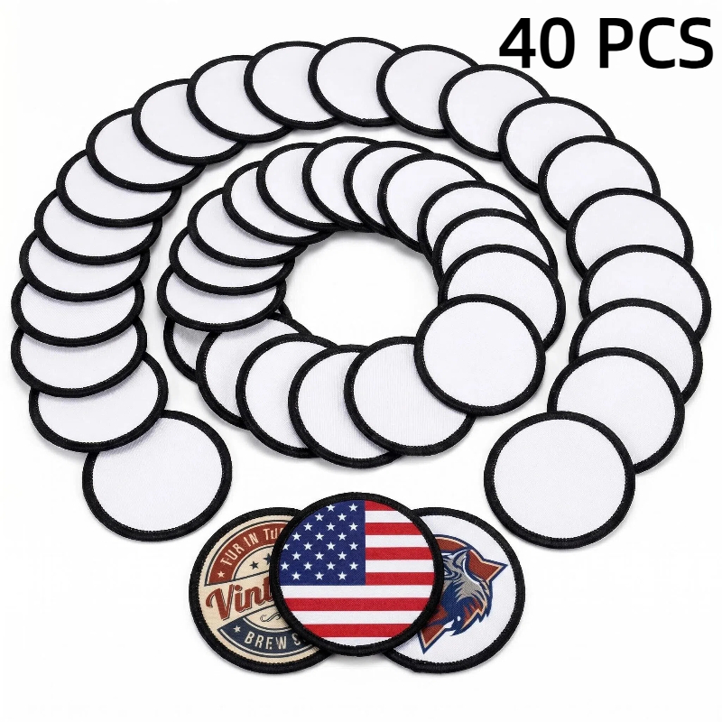 40 Stück Sublimations-Patches  – Hat Sublimation Blank Bewertung und Preis