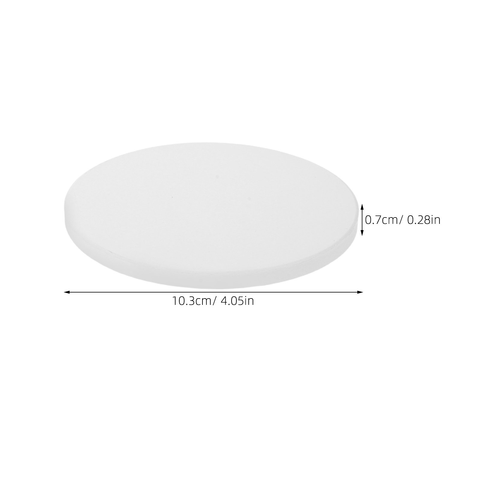 12 Stück Blanko Weiße Runde Ke – Ceramic Tile Blank Bewertung und Preis