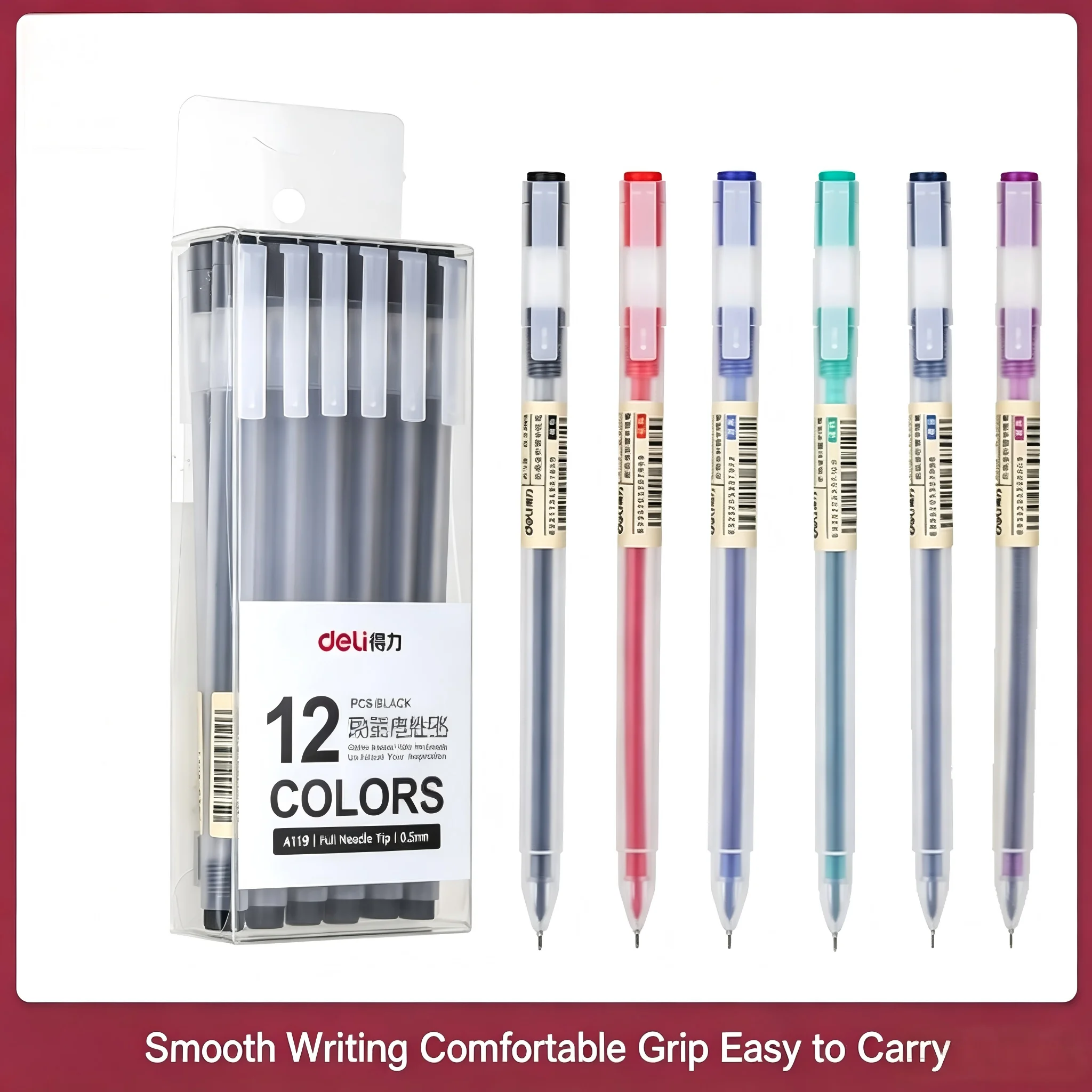 A119 Schwarze Gelstifte 0,5mm  – Muji Stationery Gel Pen Bewertung und Preis