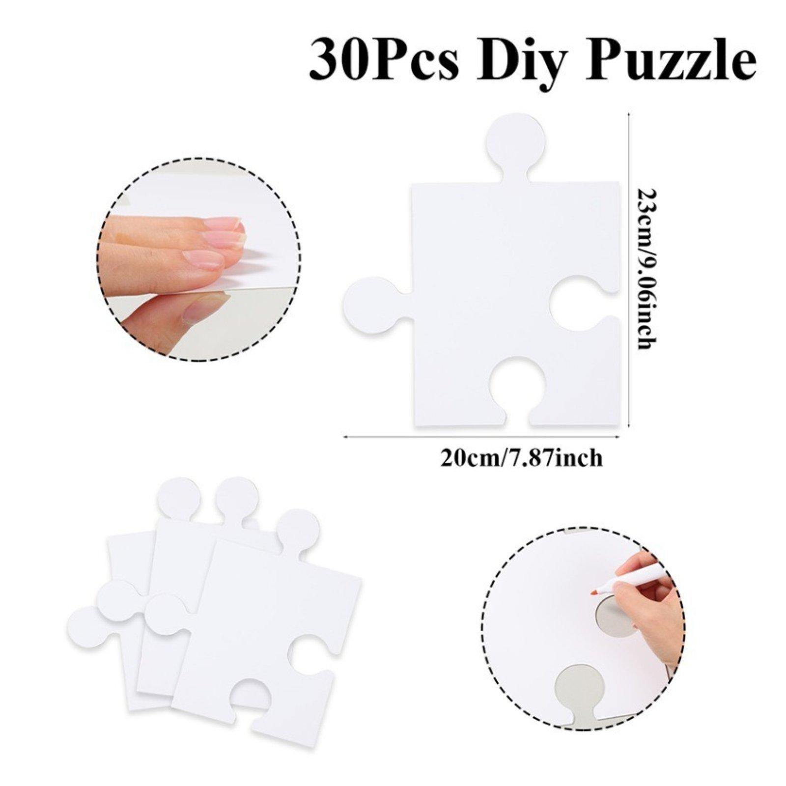DIY Puzzle-Karten Blanko Weiße – Puzzle Blank White Bewertung und Preis