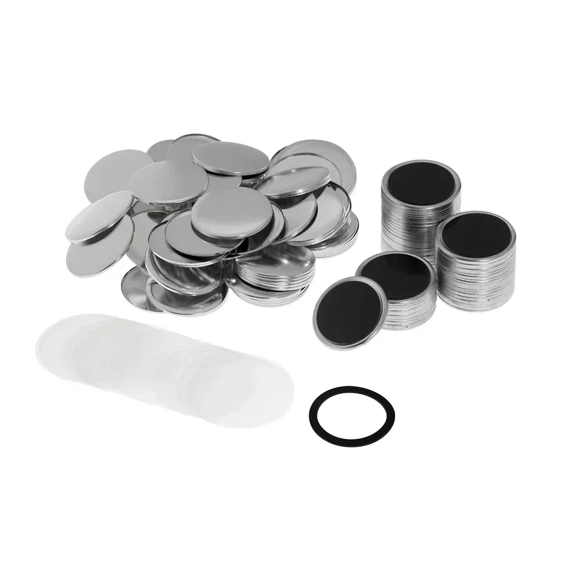 50/100PCS 25-75mm Magnet Kühls – Button Badge Blank Bewertung und Preis