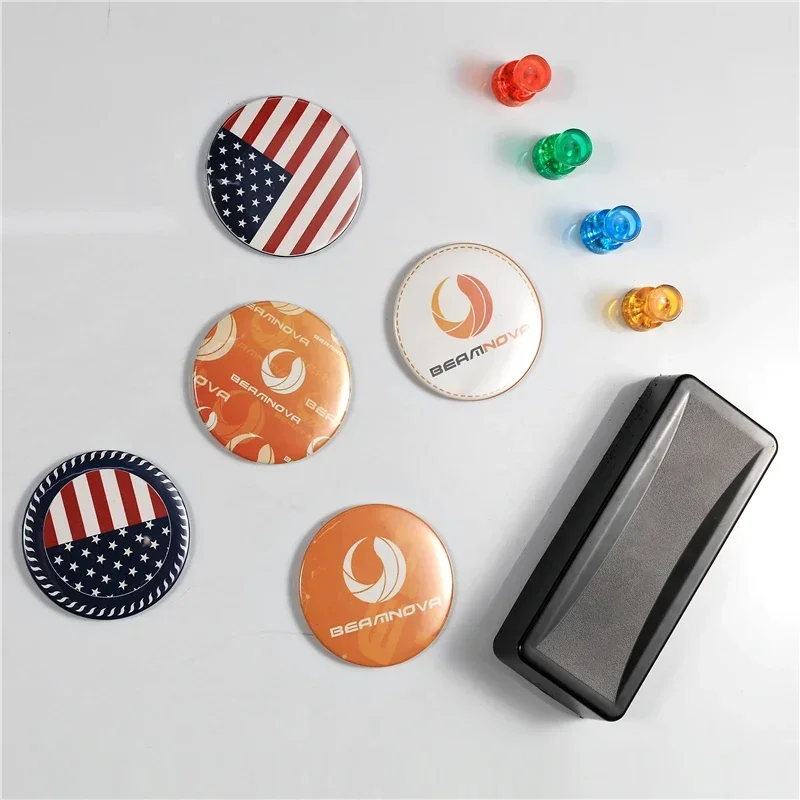 50/100PCS 25-75mm Magnet Kühls – Button Badge Blank Bewertung und Preis